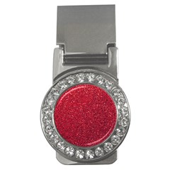 Red  Glitter Money Clips (cz)  by snowwhitegirl