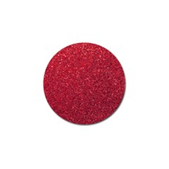 Red  Glitter Golf Ball Marker