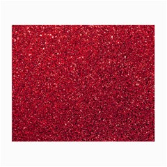 Red  Glitter Small Glasses Cloth