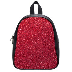 Red  Glitter School Bag (small) by snowwhitegirl