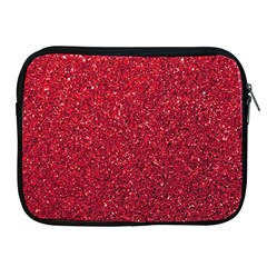 Red  Glitter Apple Ipad 2/3/4 Zipper Cases by snowwhitegirl