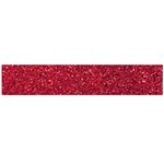 Red  Glitter Large Flano Scarf  Front