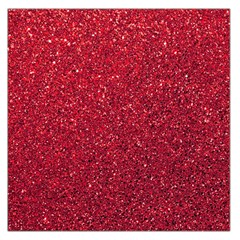 Red  Glitter Large Satin Scarf (square) by snowwhitegirl