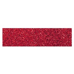 Red  Glitter Satin Scarf (oblong) by snowwhitegirl