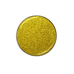 Gold  Glitter Hat Clip Ball Marker (4 Pack) by snowwhitegirl