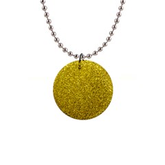 Gold  Glitter Button Necklaces by snowwhitegirl