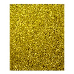 Gold  Glitter Shower Curtain 60  X 72  (medium)  by snowwhitegirl