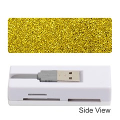 Gold  Glitter Memory Card Reader (stick) by snowwhitegirl