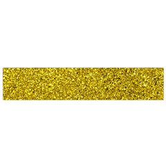 Gold  Glitter Small Flano Scarf by snowwhitegirl