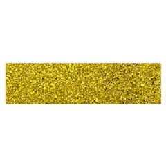 Gold  Glitter Satin Scarf (oblong) by snowwhitegirl