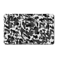 Grey Camo Magnet (rectangular) by snowwhitegirl