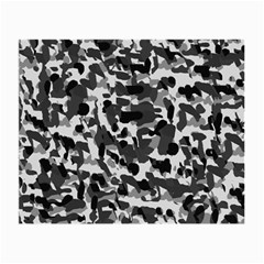 Grey Camo Small Glasses Cloth (2-side) by snowwhitegirl