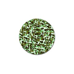 Brownish Green Camo Golf Ball Marker (4 Pack) by snowwhitegirl