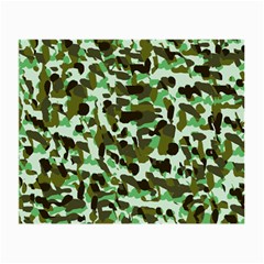 Brownish Green Camo Small Glasses Cloth (2-side) by snowwhitegirl