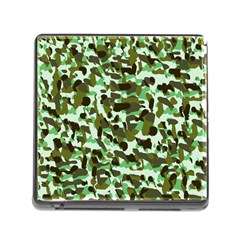 Brownish Green Camo Memory Card Reader (square 5 Slot) by snowwhitegirl