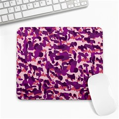 Pink Camo Large Mousepads by snowwhitegirl