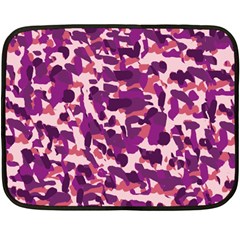 Pink Camo Fleece Blanket (mini) by snowwhitegirl