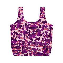 Pink Camo Full Print Recycle Bag (m) by snowwhitegirl