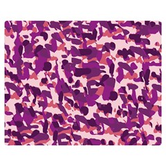 Pink Camo Double Sided Flano Blanket (medium)  by snowwhitegirl