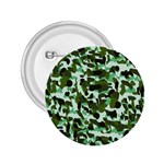 Green Camo 2.25  Buttons Front