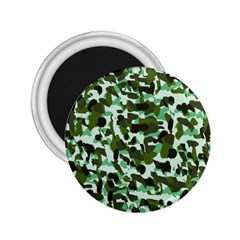 Green Camo 2.25  Magnets