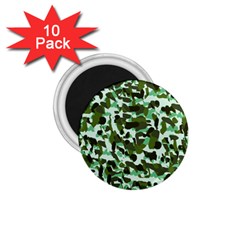 Green Camo 1.75  Magnets (10 pack) 