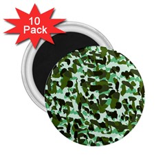 Green Camo 2.25  Magnets (10 pack) 