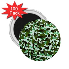 Green Camo 2.25  Magnets (100 pack) 