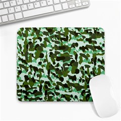 Green Camo Large Mousepads