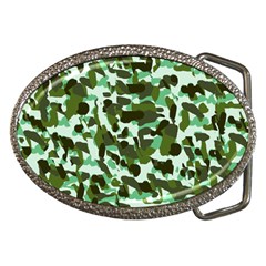 Green Camo Belt Buckles