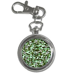 Green Camo Key Chain Watches