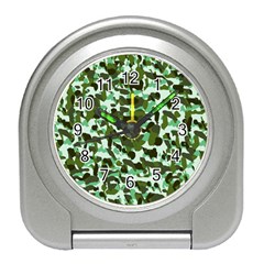 Green Camo Travel Alarm Clock