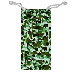 Green Camo Jewelry Bag by snowwhitegirl