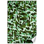 Green Camo Canvas 12  x 18   11.88 x17.36  Canvas - 1