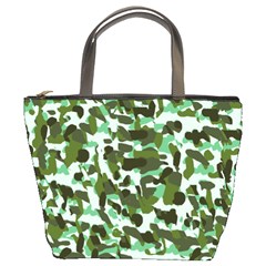 Green Camo Bucket Bag