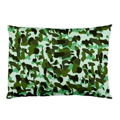 Green Camo Pillow Case