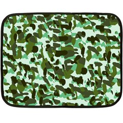 Green Camo Fleece Blanket (Mini)