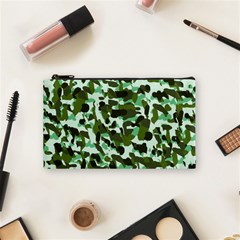 Green Camo Cosmetic Bag (Small)