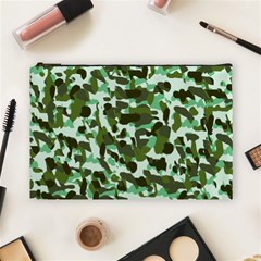 Green Camo Cosmetic Bag (Large)