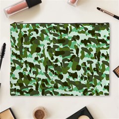 Green Camo Cosmetic Bag (XL)