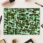 Green Camo Cosmetic Bag (XL) Front