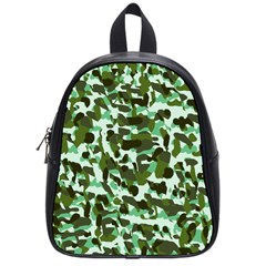 Green Camo School Bag (Small)