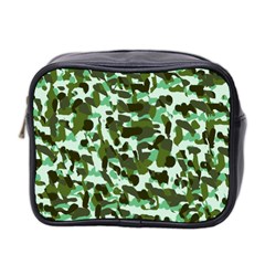 Green Camo Mini Toiletries Bag (Two Sides)