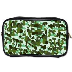 Green Camo Toiletries Bag (One Side)