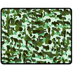 Green Camo Fleece Blanket (Medium) 