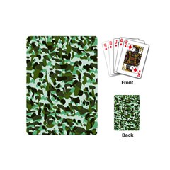 Green Camo Playing Cards (Mini) 