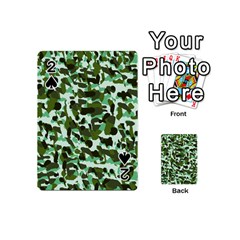 Green Camo Playing Cards 54 (Mini) 