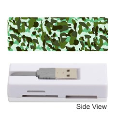 Green Camo Memory Card Reader (Stick)