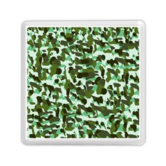 Green Camo Memory Card Reader (Square)