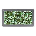 Green Camo Memory Card Reader (Mini) Front